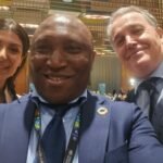 GCSAYN ED Climate Champion from COP 10 with Climate Champions for COP 29 and COP30